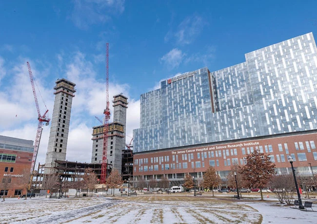 OSU Towers crane image