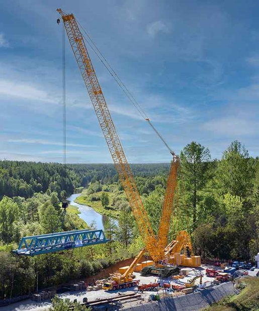 Liebherr LR 11000 Crawler Crane