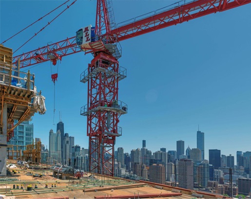 Central Contractors Service builds ALL’s tallest-ever tower crane
