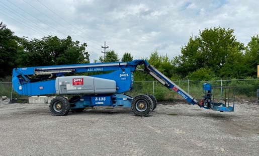 z-135 Genie Aerial manlift for sale on lot