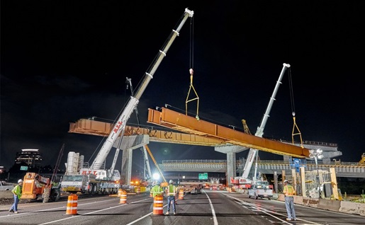 I-285/SR 400 interchange gets a remake with an assist from the ALL Family of Companies on critical lifts