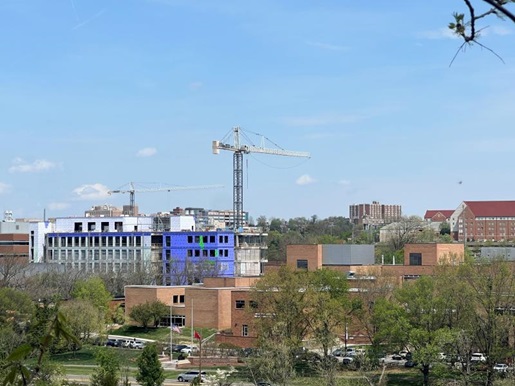 ALL Crane Towers in Knoxville