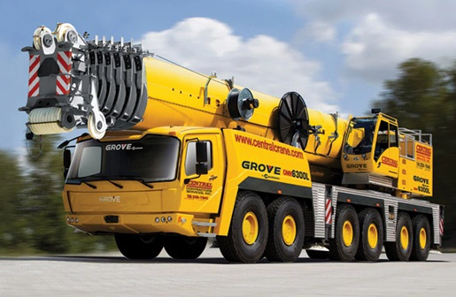Grove GMK6300L for Rent Grove GMK6300L for Rent