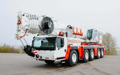 All terrain crane for rent liebherr ltm 1160-5.2