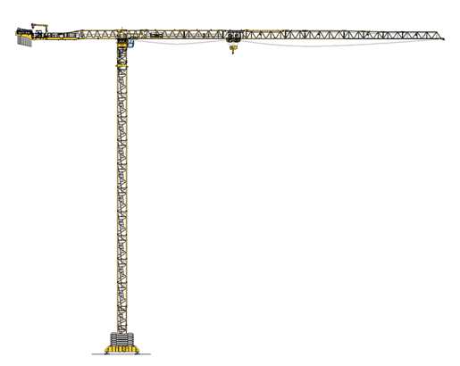 NEW Potain MDT 809 M25