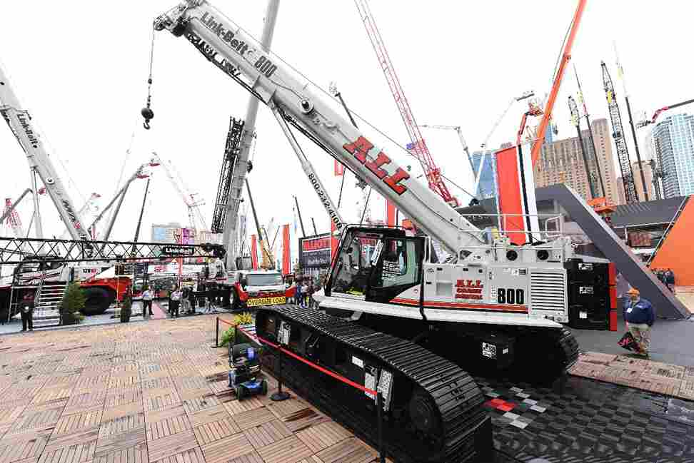 ALL Link-Belt crawler crane