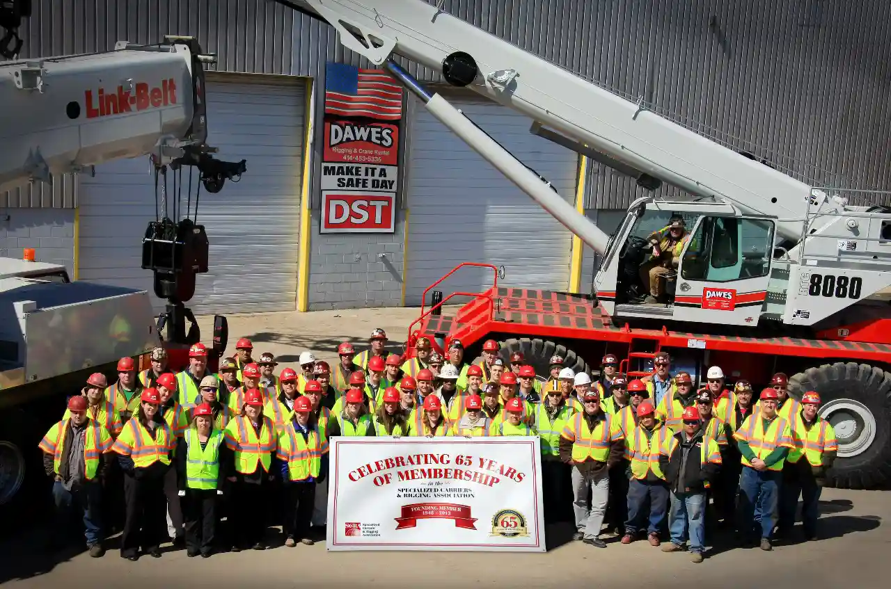 ALL Family employees celebrate 65 years of SCRA membership.